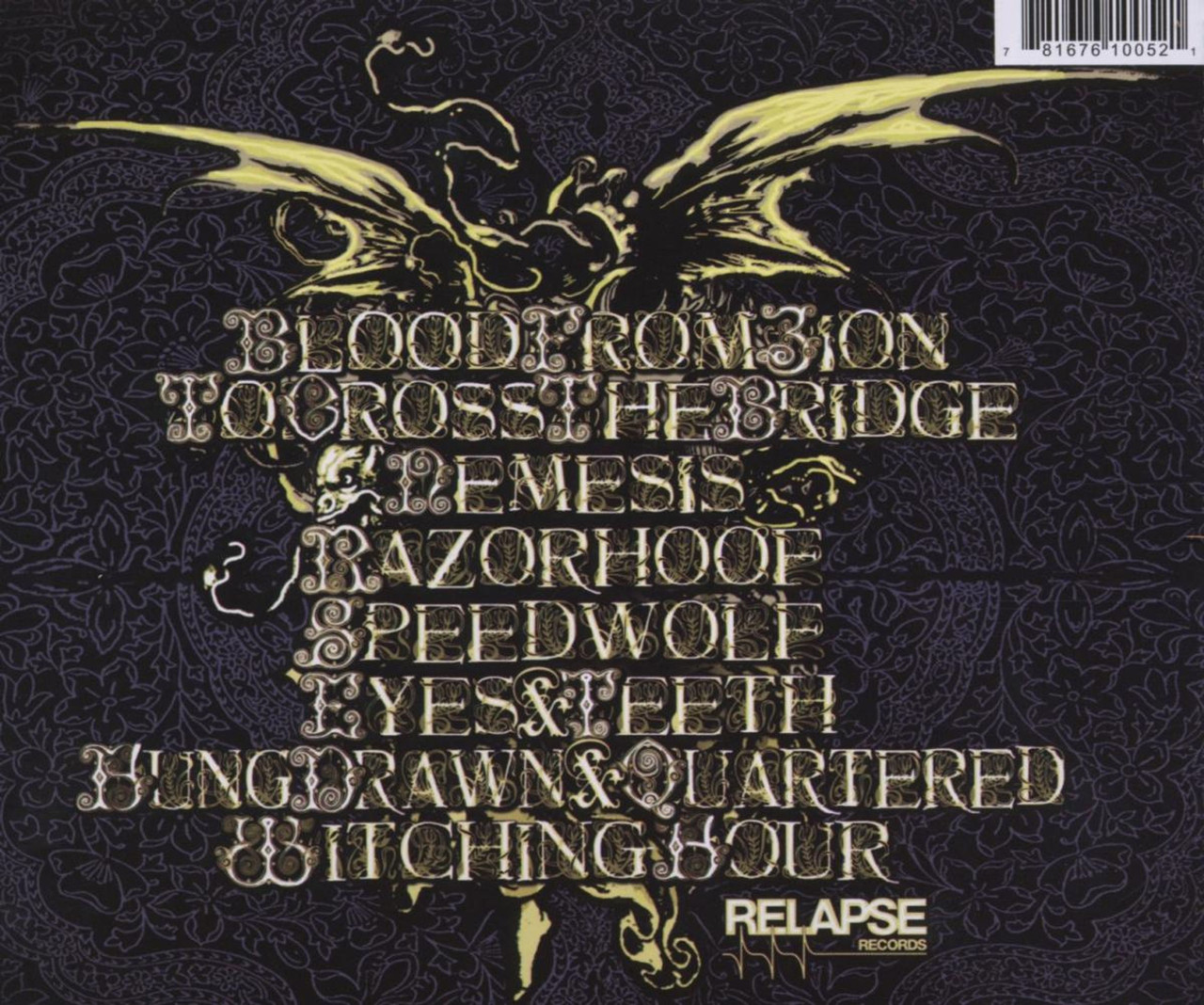 High on Fire 'Live At The Contamination Fest' CD Jewel Case