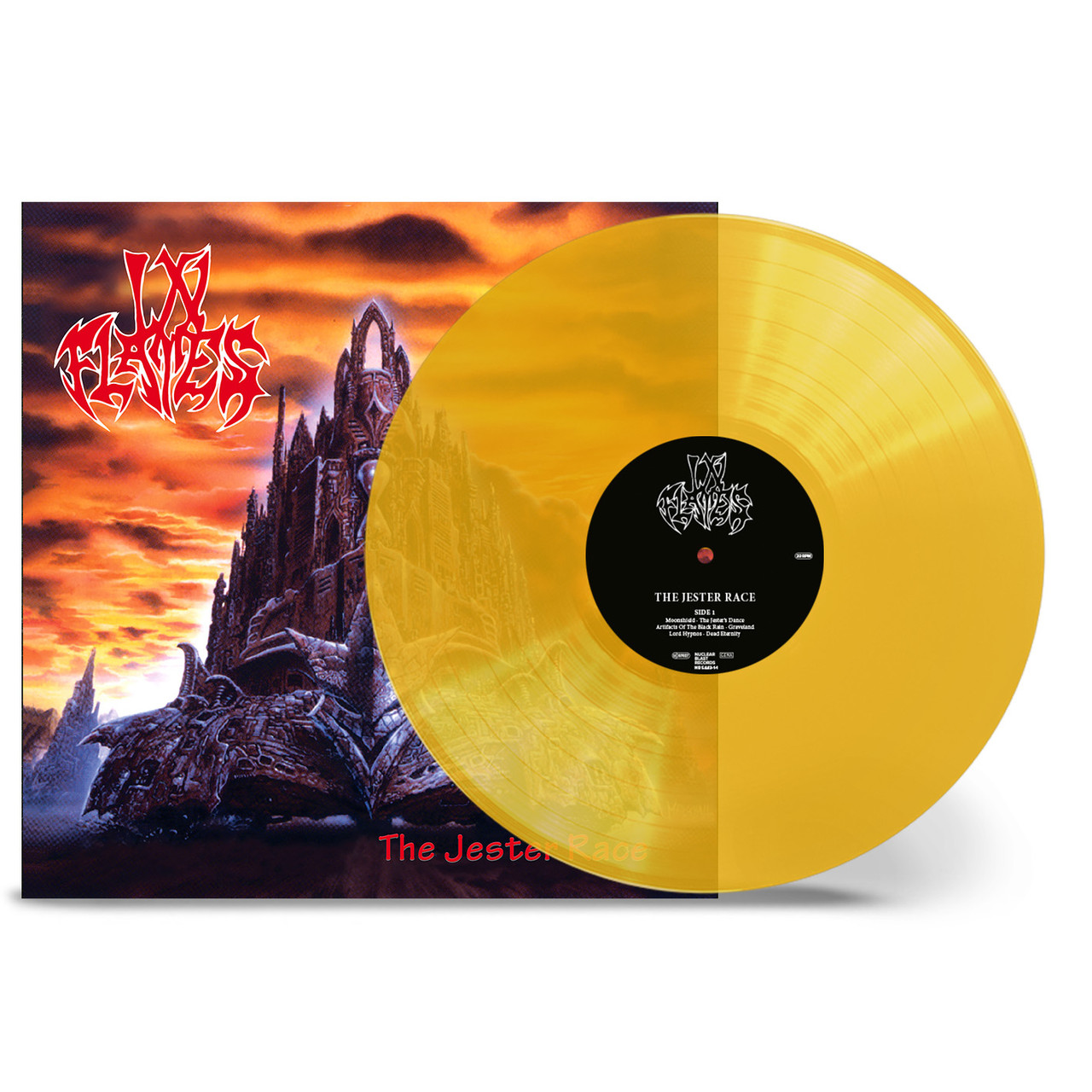PRE-ORDER - In Flames 'The Jester Race' LP Transparent Yellow Vinyl - RELEASE DATE 19th June 2026