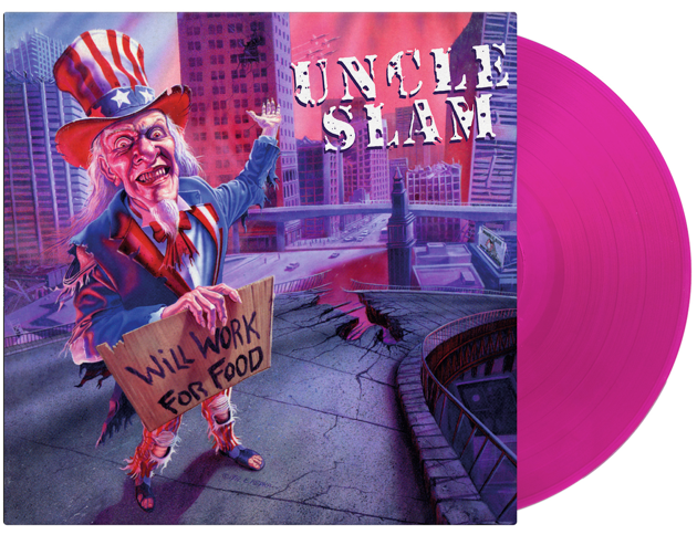 Uncle Slam 'Will Work For Food' LP 180g Translucent Purple Vinyl