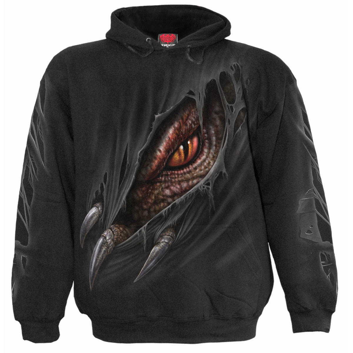Spiral 'Breaking Out' (Black) Kids Pullover Hoodie