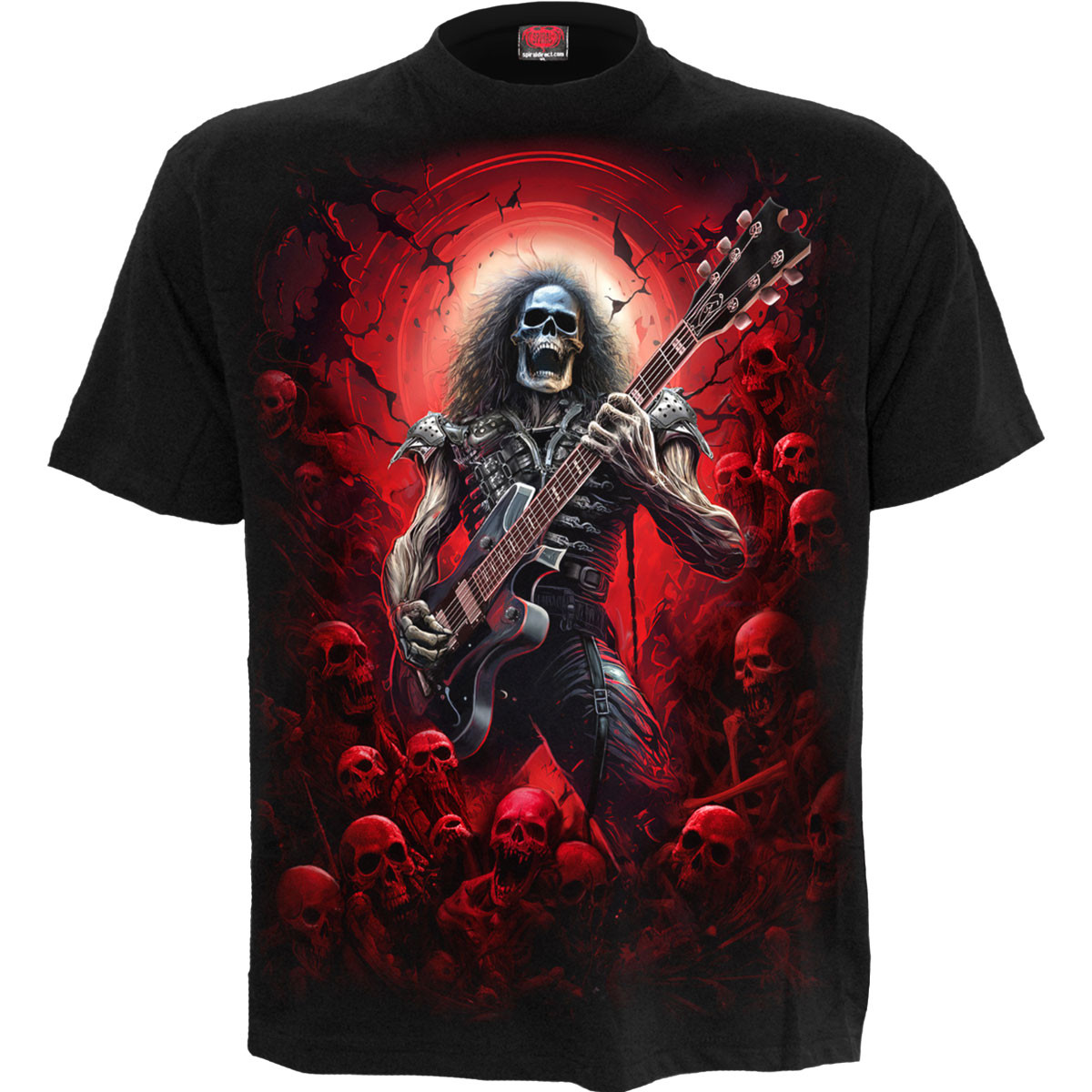 Spiral 'Tomb Of Rock' (Black) T-Shirt