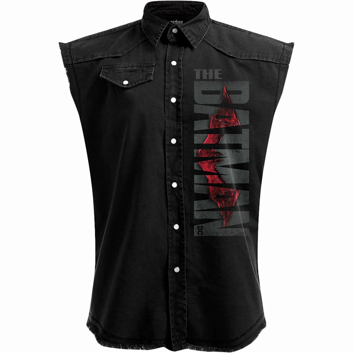 Batman 'Profile Logo' (Black) Worker Shirt