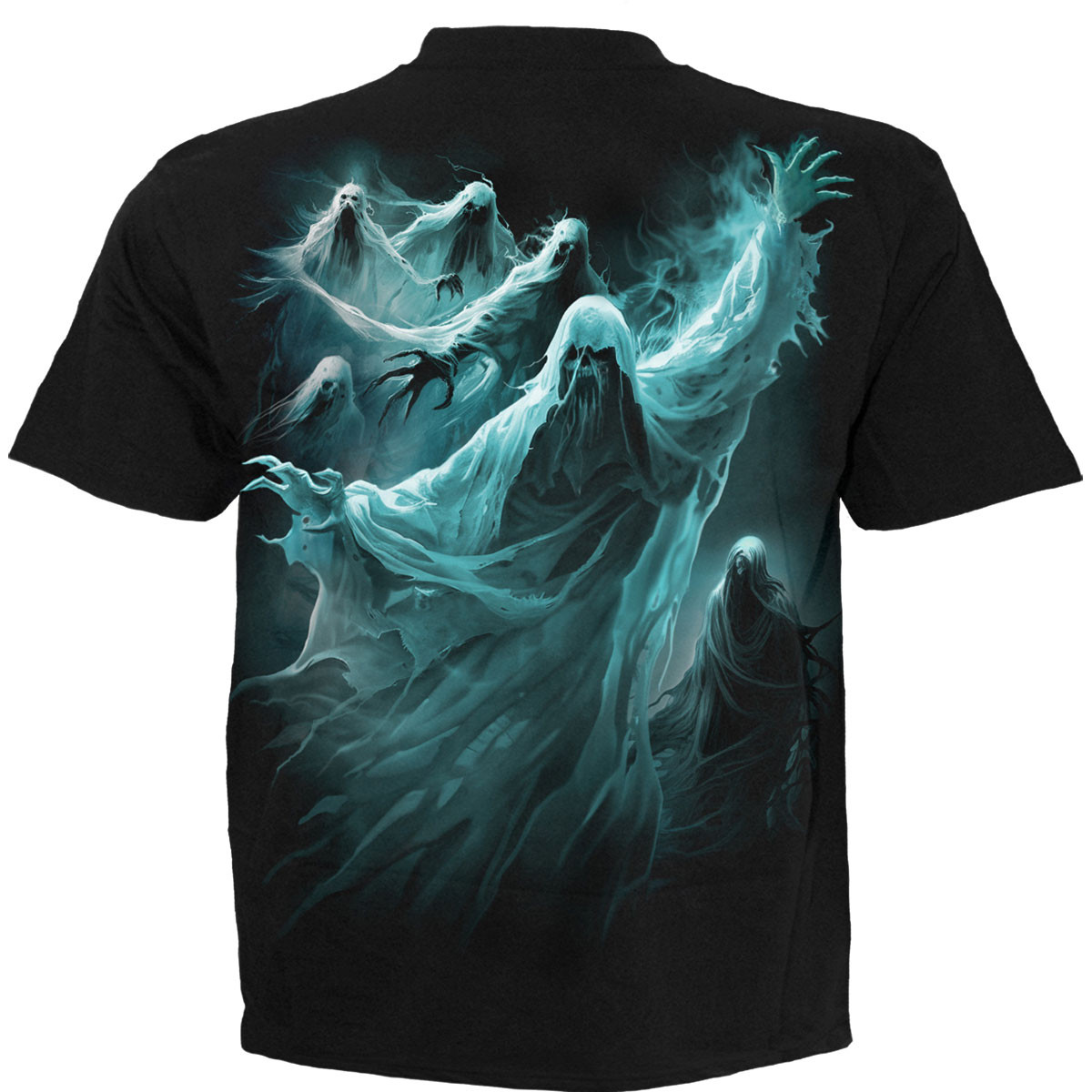 Spiral 'Ghost Skull' (Black) T-Shirt