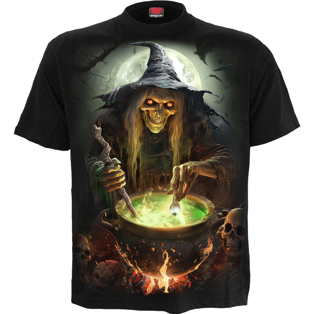 Spiral 'Witch's Brew' (Black) T-Shirt