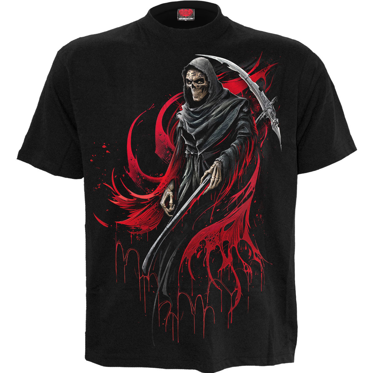 Spiral 'Screaming Death' (Black) T-Shirt