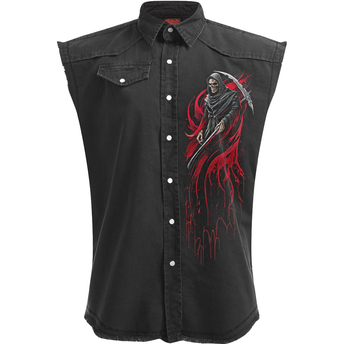 Spiral 'Screaming Death' (Black) Worker Shirt