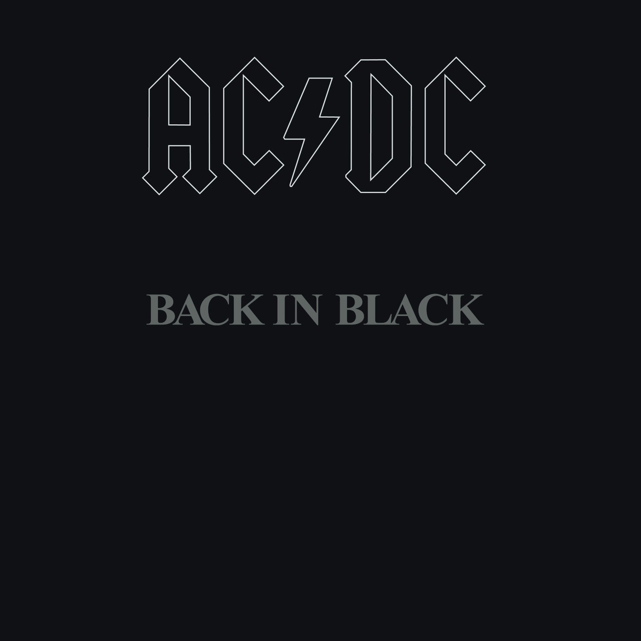 AC/DC 'Back In Black' LP Black Vinyl