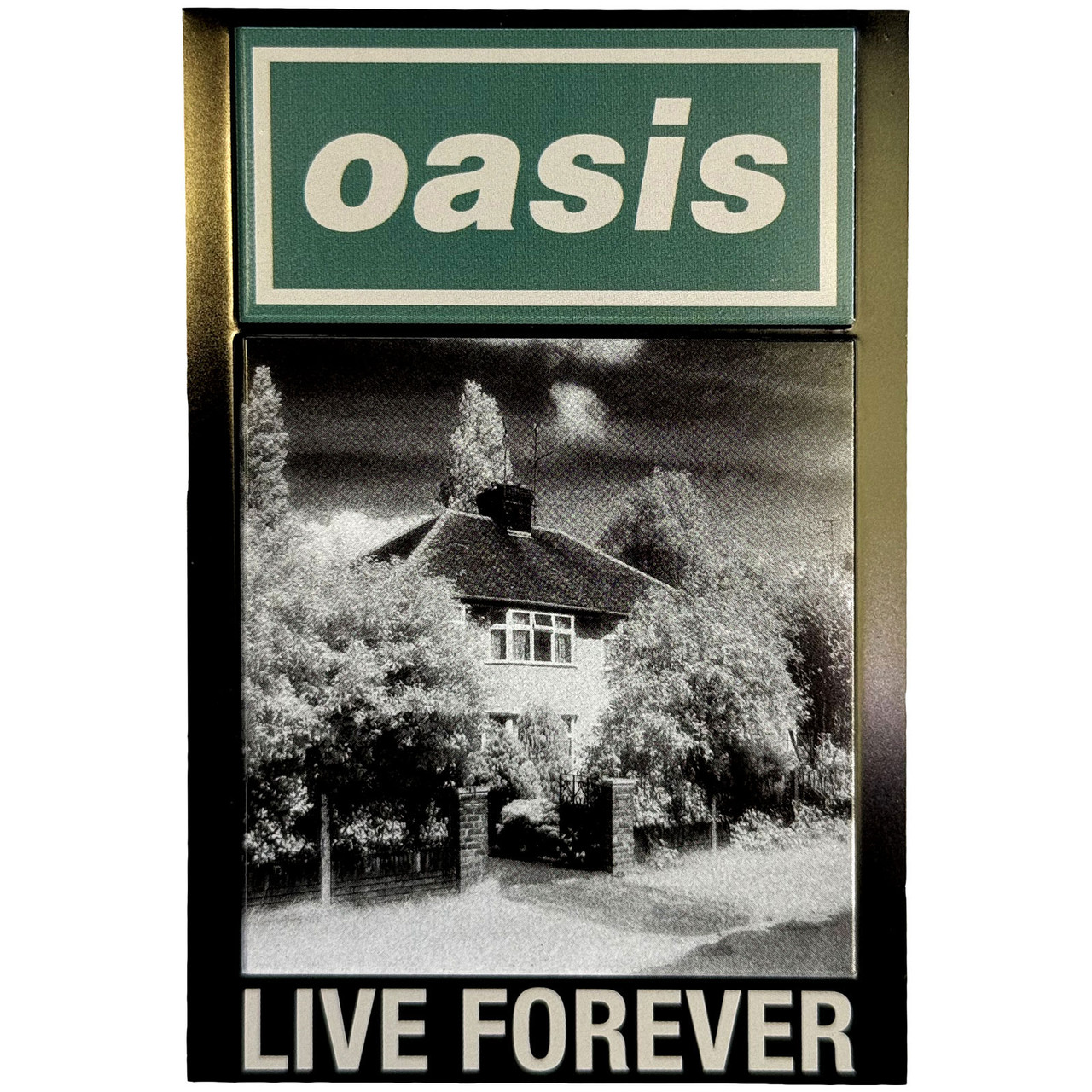 Oasis 'Live Forever Single' Ex-Tour Fridge Magnet