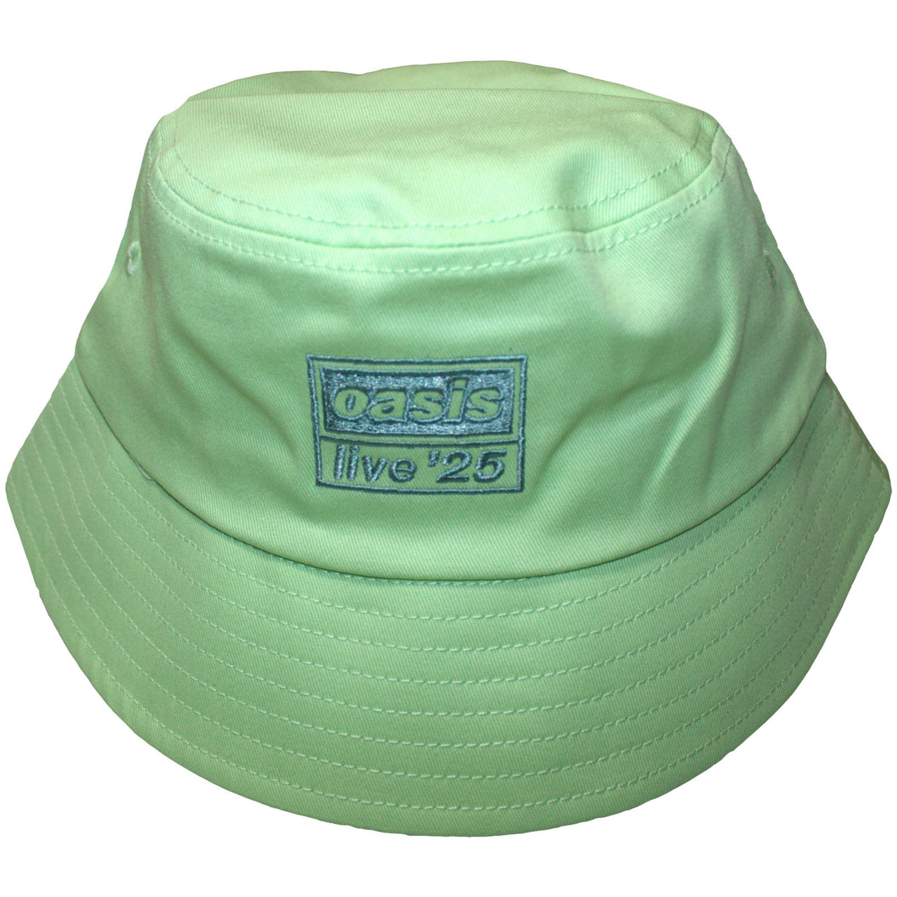 Oasis 'Live '25 Logo' (Mint Green) Ex-Tour Bucket Hat