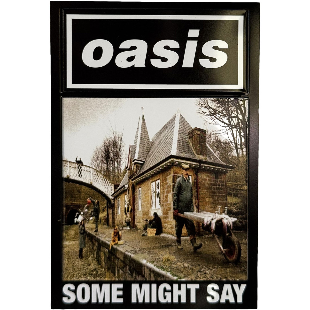 Oasis 'Some Might Say Single' Ex-Tour Fridge Magnet