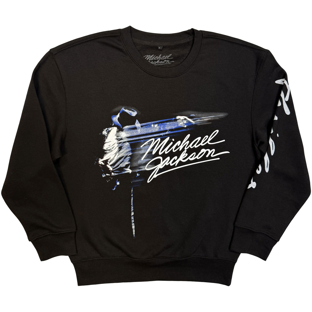 Michael Jackson 'Thriller / Hat Poses' (Black) Sweatshirt-Shirt