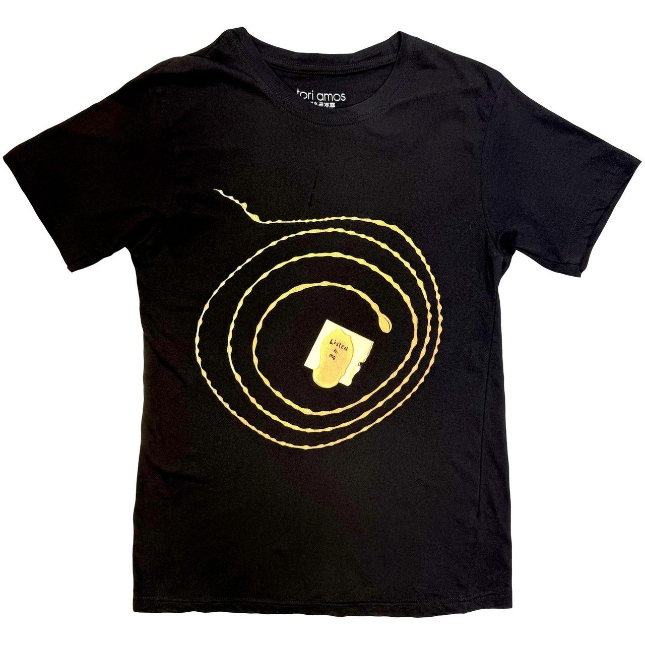Tori Amos 'Under The Pink Tour' (Black) T-Shirt