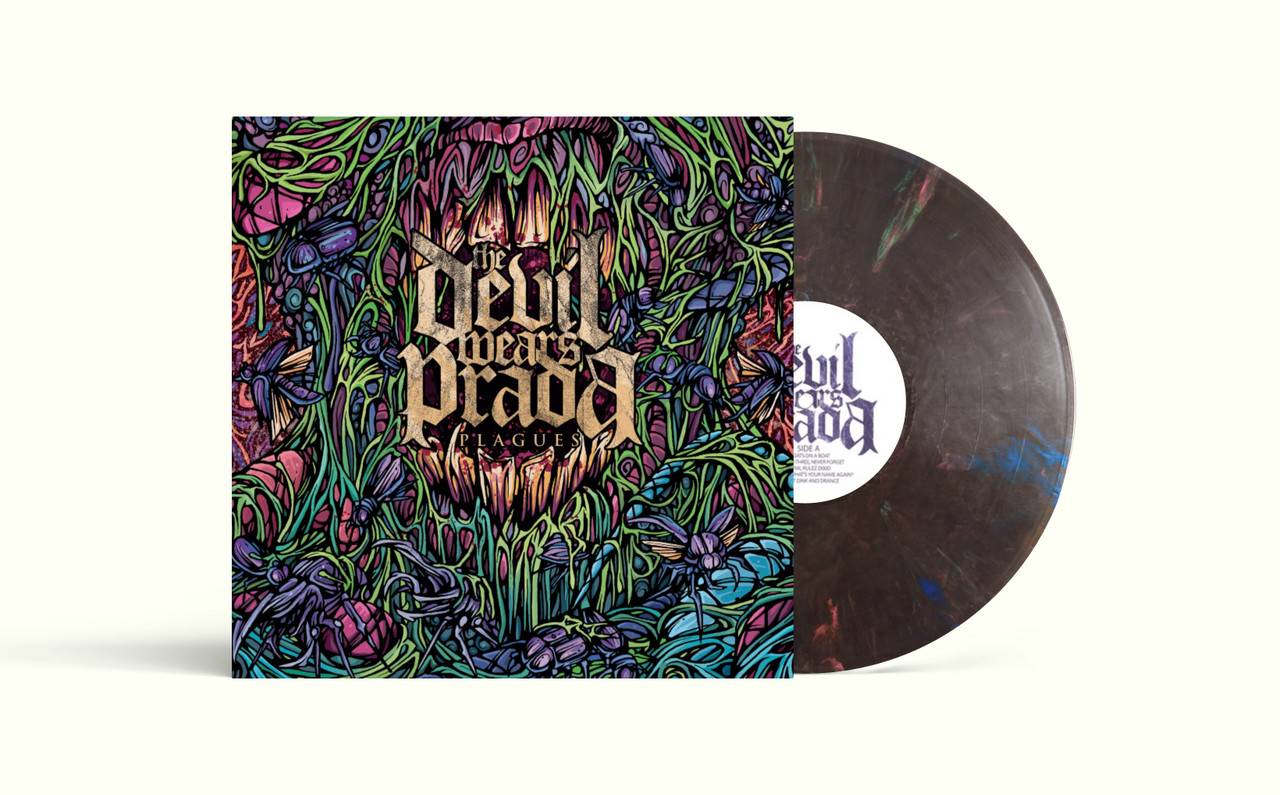 The Devil Wears Prada 'Plagues' LP Rainbow Road Vinyl