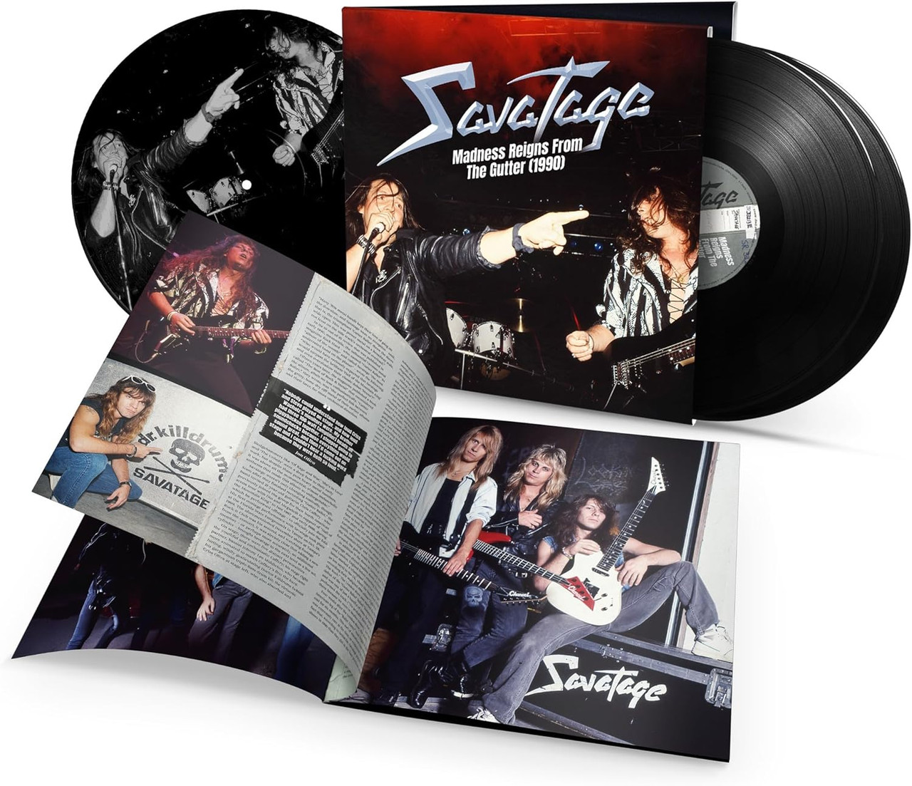 PRE-ORDER - Savatage 'Madness Reigns From The Gutter (1990)' 3LP 180g Black Vinyl - RELEASE DATE 22nd June 2026