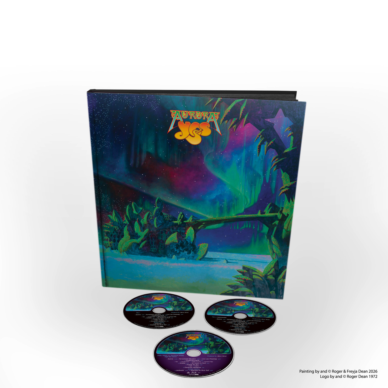 Yes 'Aurora' 2CD + Blu-ray Artbook