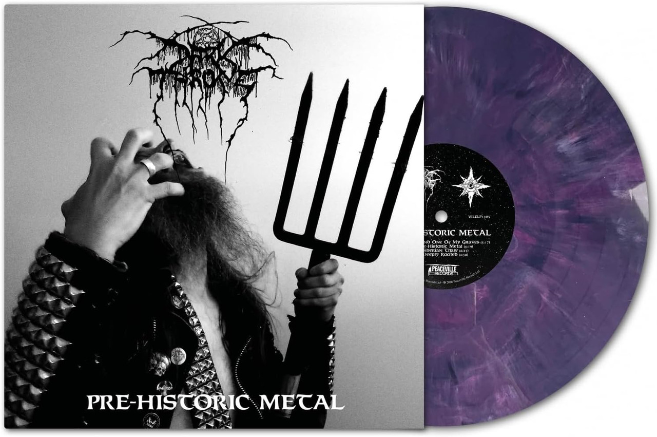 Darkthrone 'Pre-Historic Metal' LP Purple Marble Vinyl