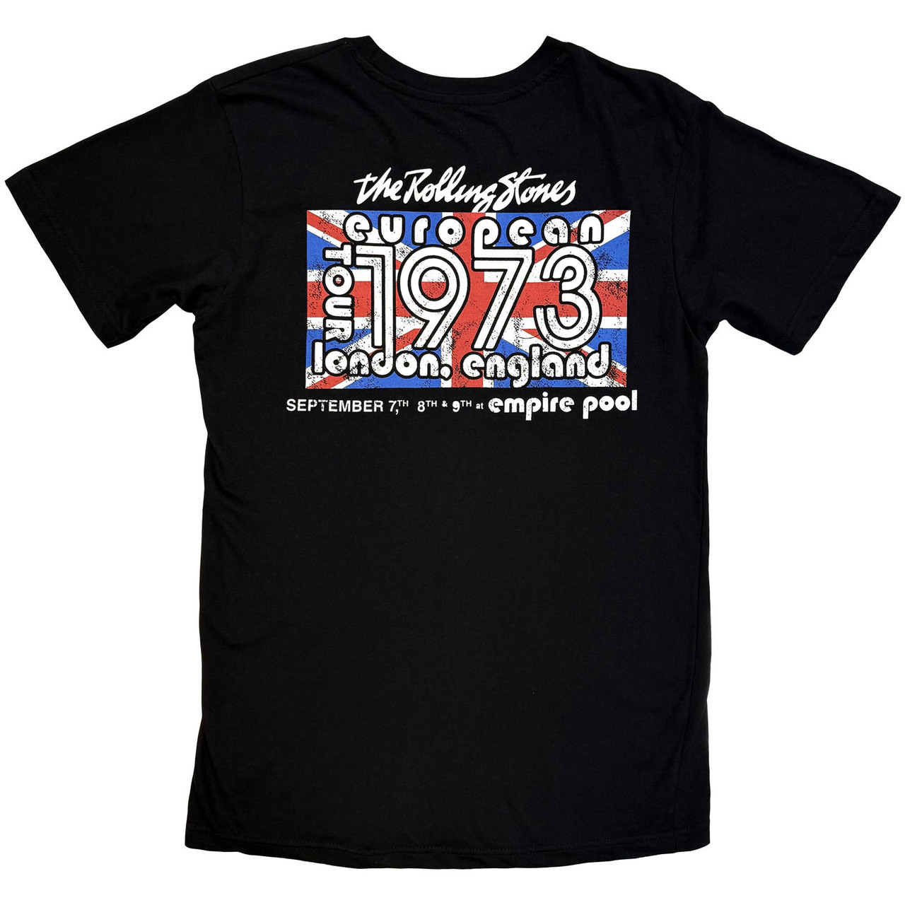 The Rolling Stones 'London 1973' (Black) T-Shirt