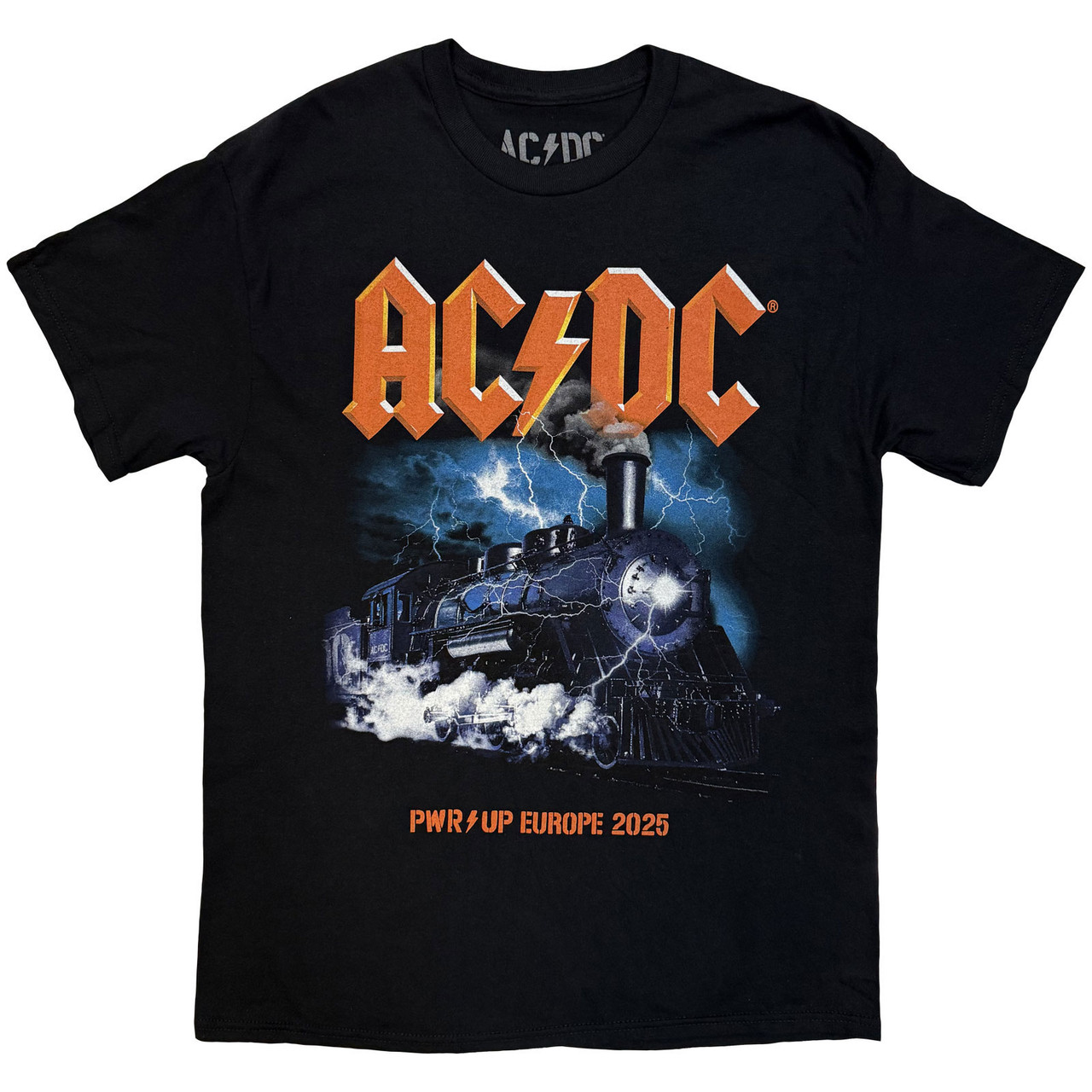 AC/DC 'Train EU Tour '25' (Black) T-Shirt