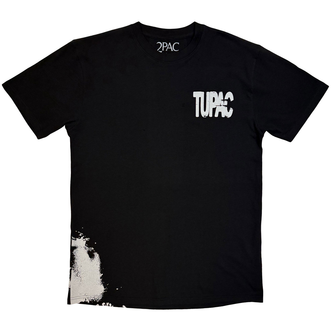 Tupac 'Prayer AOP' (Black) Eco T-Shirt