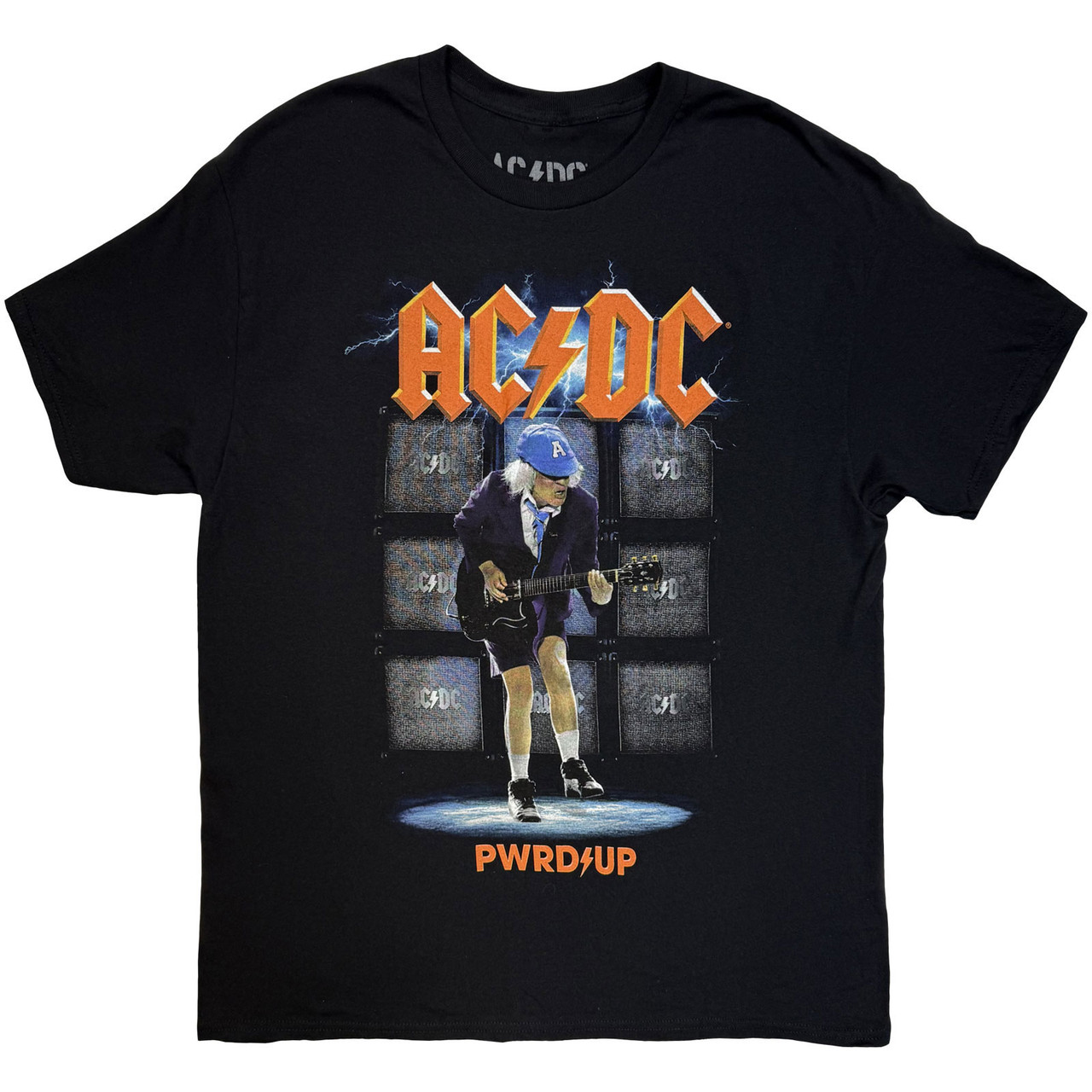 AC/DC 'Angus Amps EU Tour '25' (Black) T-Shirt