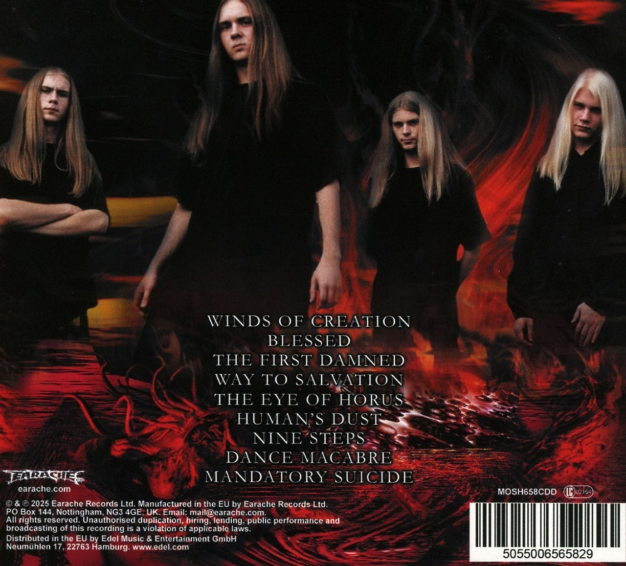 Decapitated 'Winds of Creation' CD Digipack
