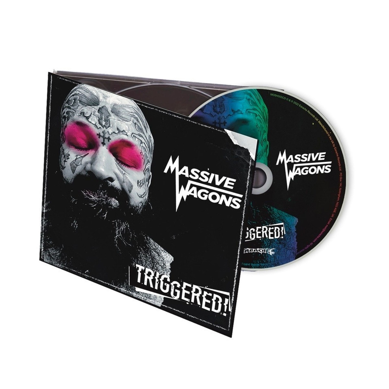 Massive Wagons 'Triggered' CD Digipack