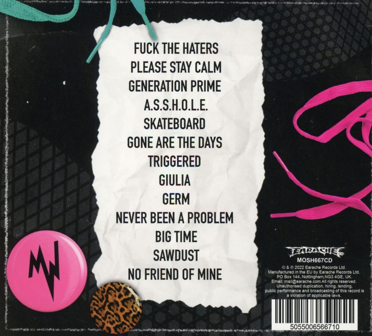 Massive Wagons 'Triggered' CD Digipack