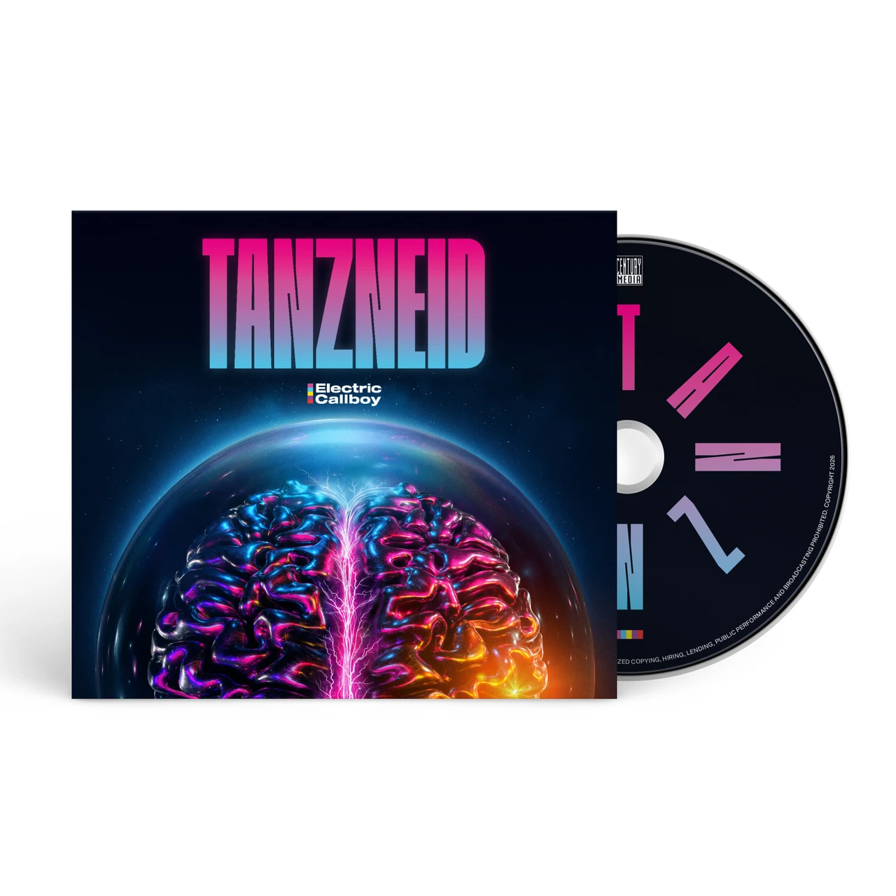 PRE-ORDER - Electric Callboy 'TANZNEID' CD Digipack - RELEASE DATE 7th August 2026