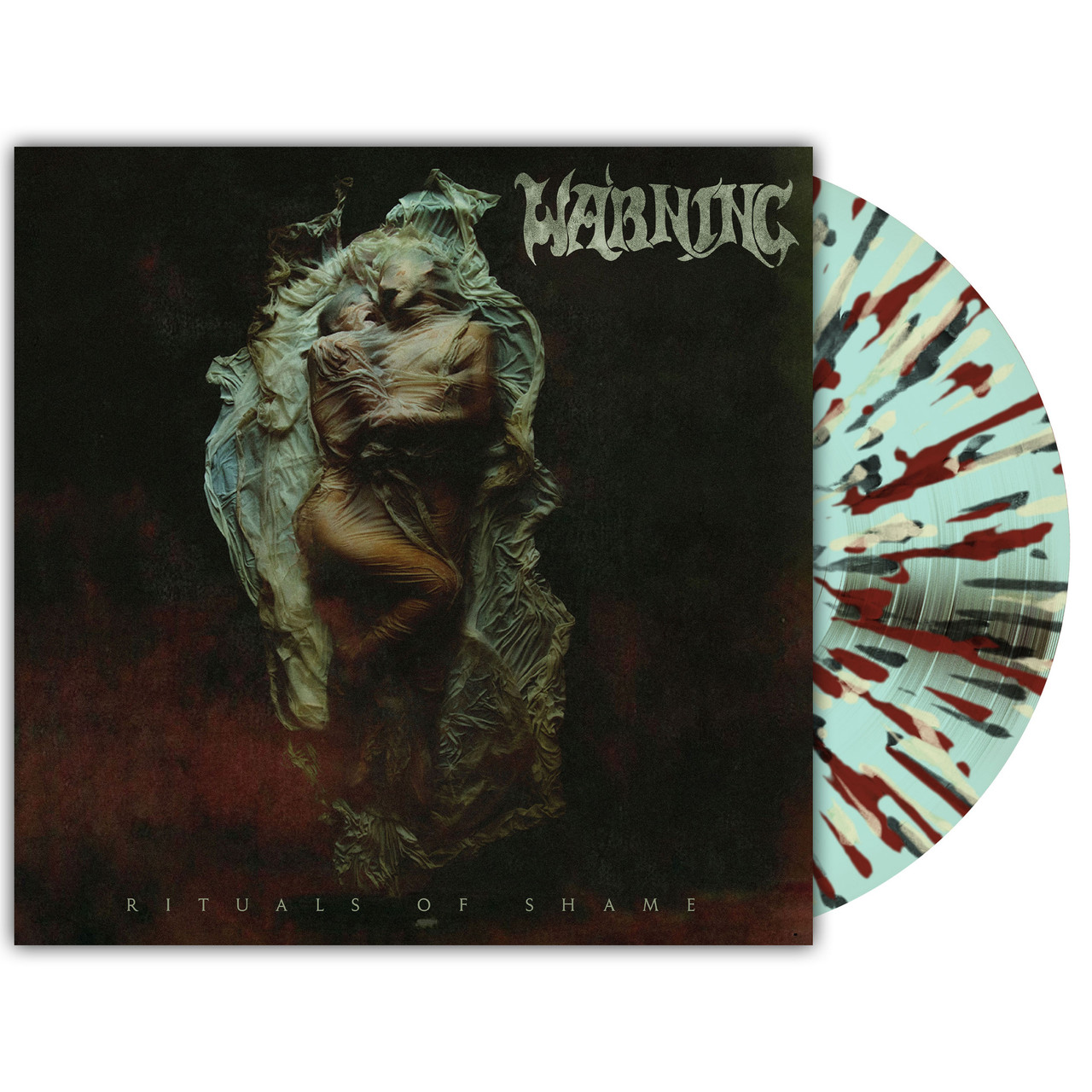 Warning 'Rituals of Shame' LP Coke Bottle Green w/ Splatter Vinyl