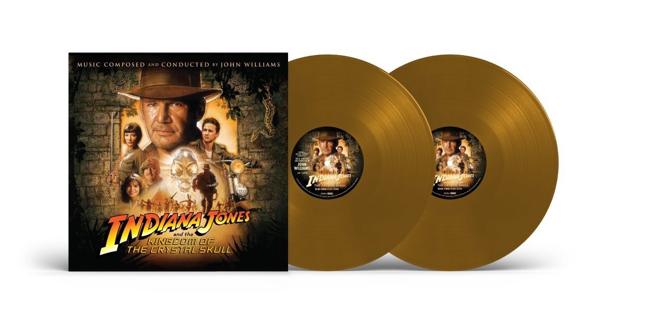John Williams 'Indiana Jones And The Kingdom Of The Crystal Skull' 2LP Bronze Vinyl