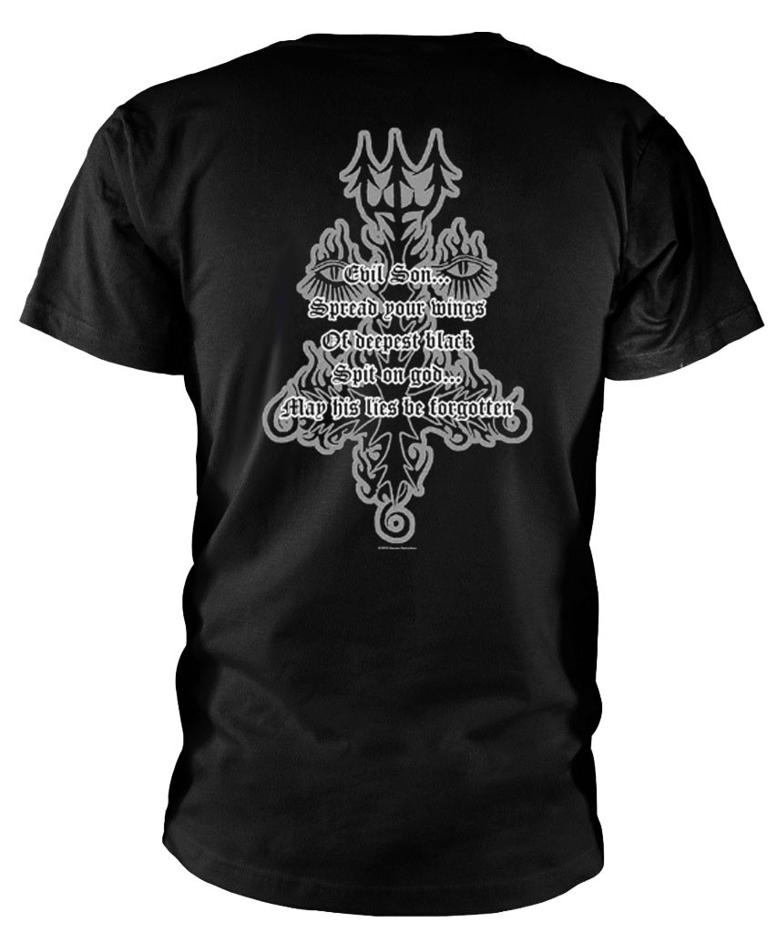 Dissection 'Into Infinite Obscurity' (Black) T-Shirt Back