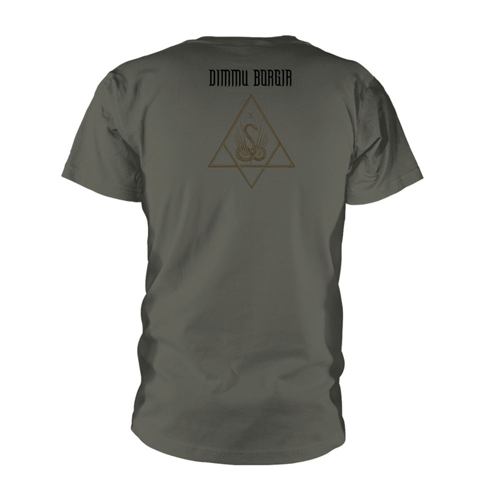 Dimmu Borgir 'Grand Serpent Rising' (Military Green) T-Shirt Back