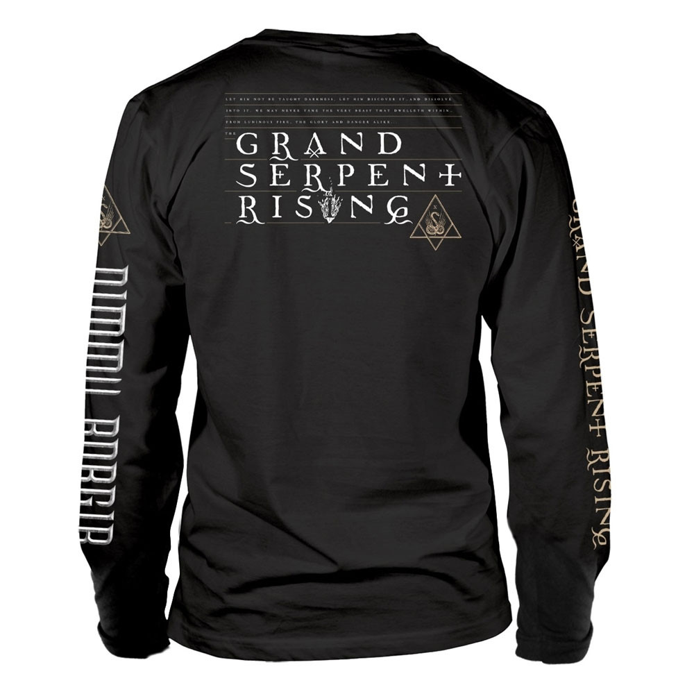 Dimmu Borgir 'Grand Serpent Rising' (Black) Long Sleeve Shirt Back