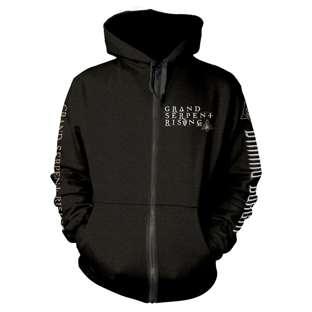 Dimmu Borgir 'Grand Serpent Rising' (Black) Zip Up Hoodie Front