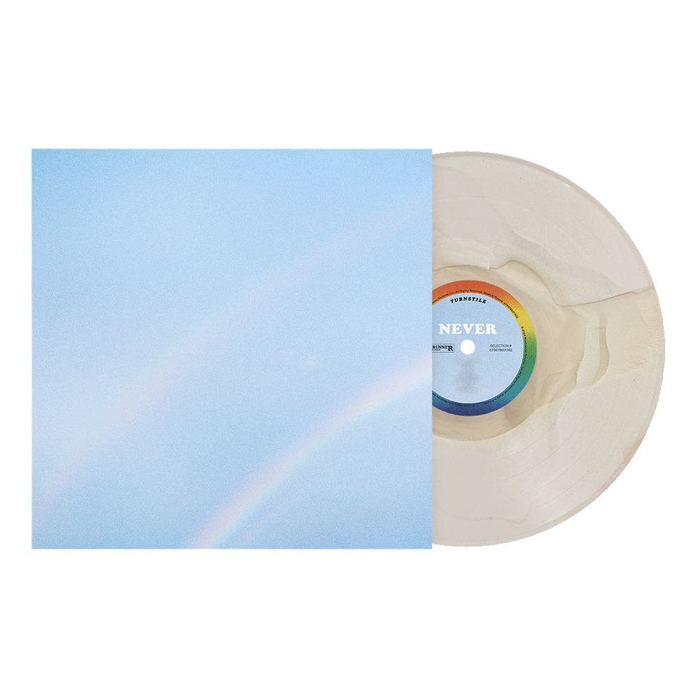 Turnstile 'Never Enough' LP White Snow Vinyl