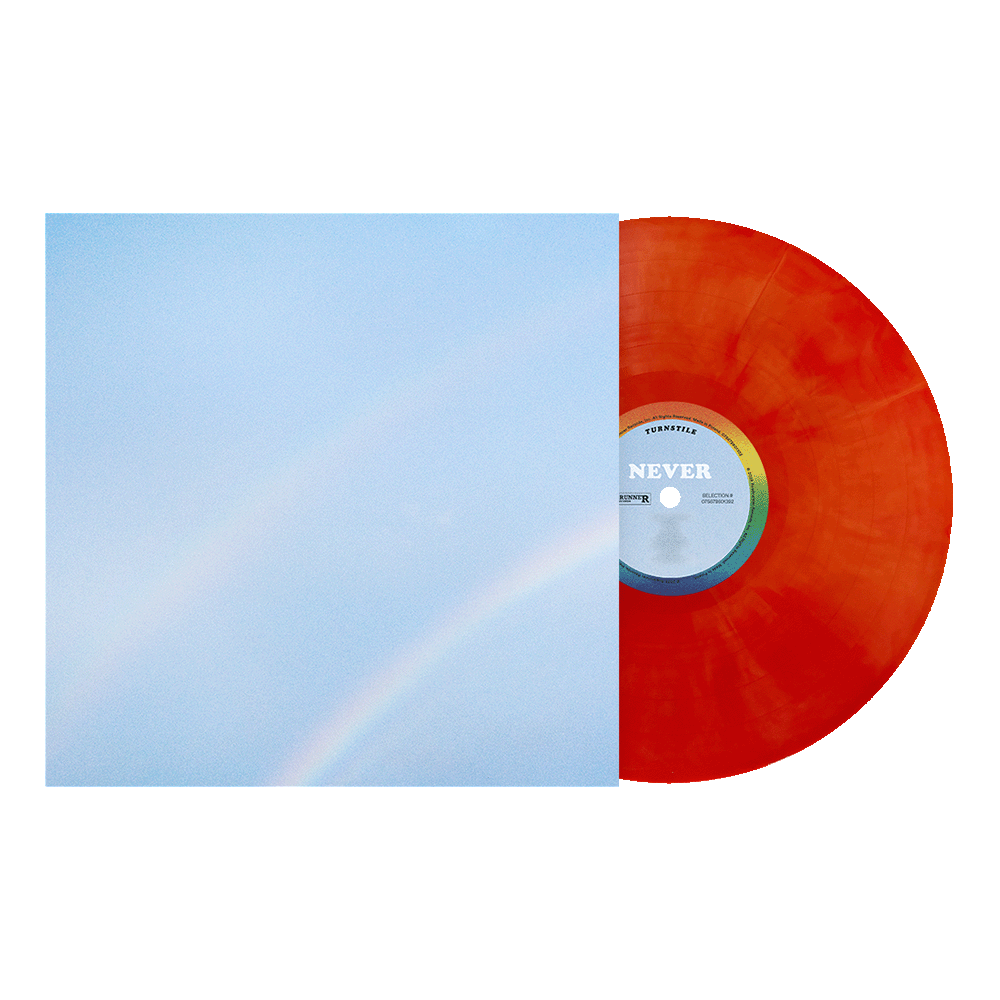 Turnstile 'Never Enough' LP Orange Clay Vinyl