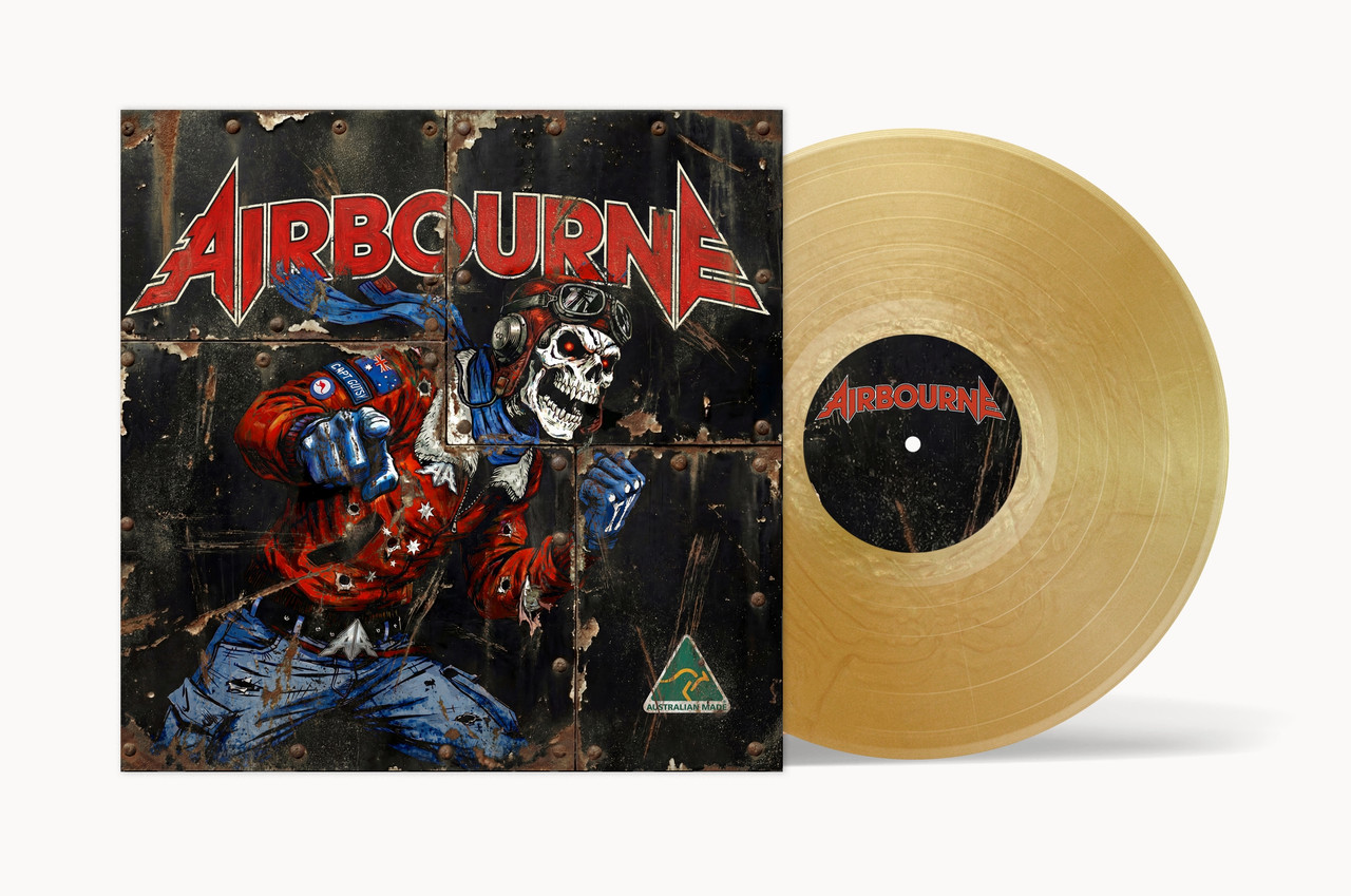 PRE-ORDER - Airbourne 'Airbourne' LP Gold Nugget Vinyl - RELEASE DATE 28th August 2026