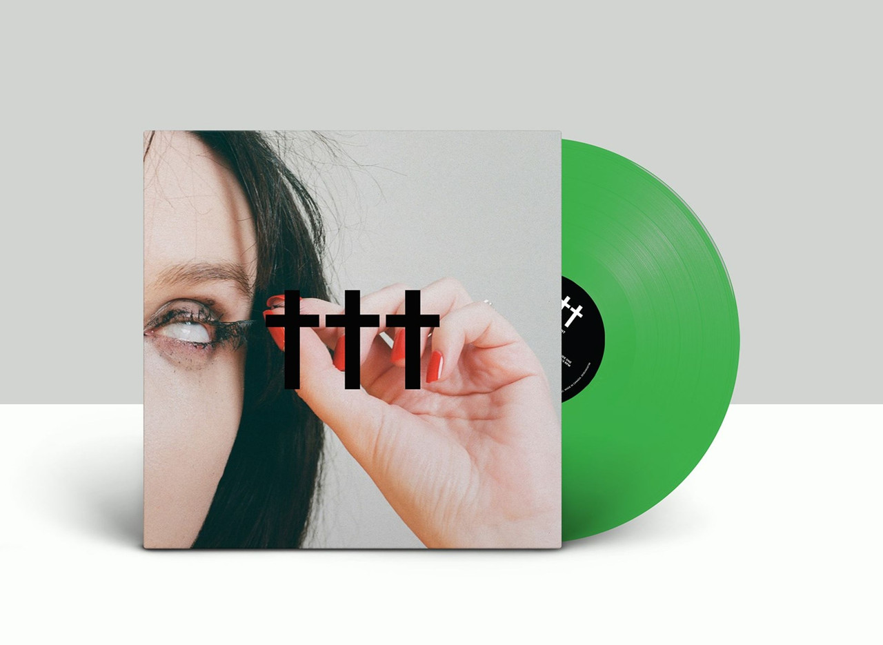 Crosses 'Permanent.Radiant' EP Neon Green Vinyl
