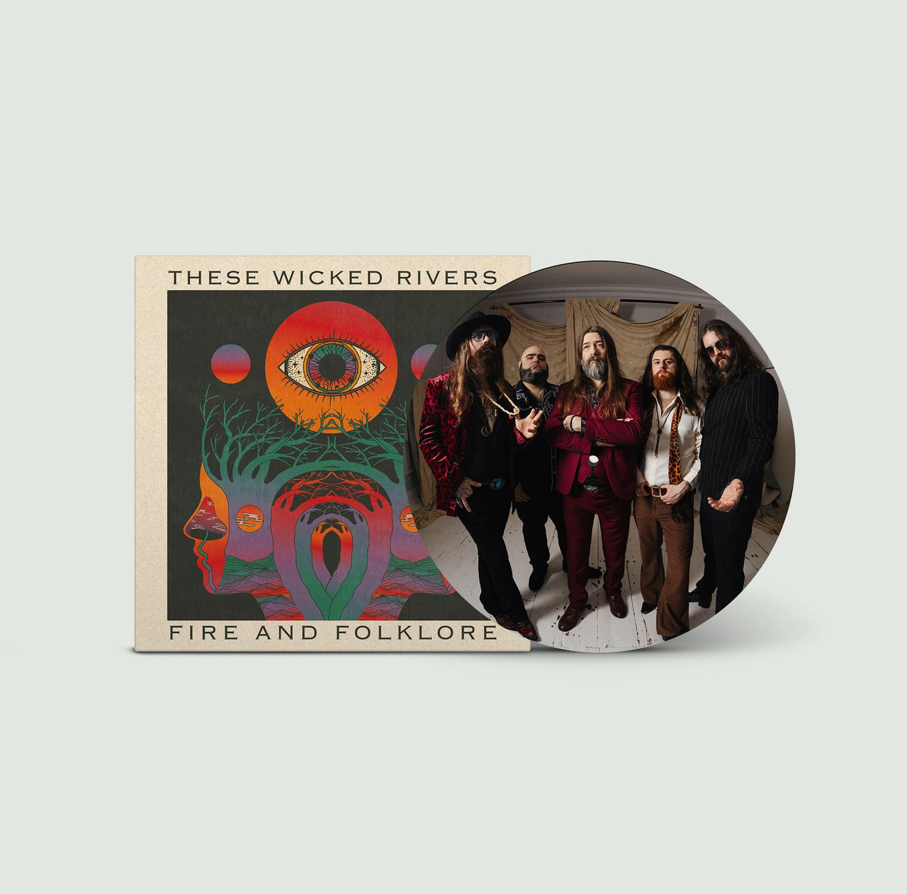 These Wicked Rivers 'Fire And Folklore' LP Picture Disc Vinyl