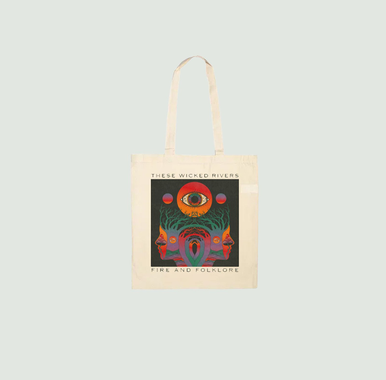 These Wicked Rivers 'Fire And Folklore' Tote Bag
