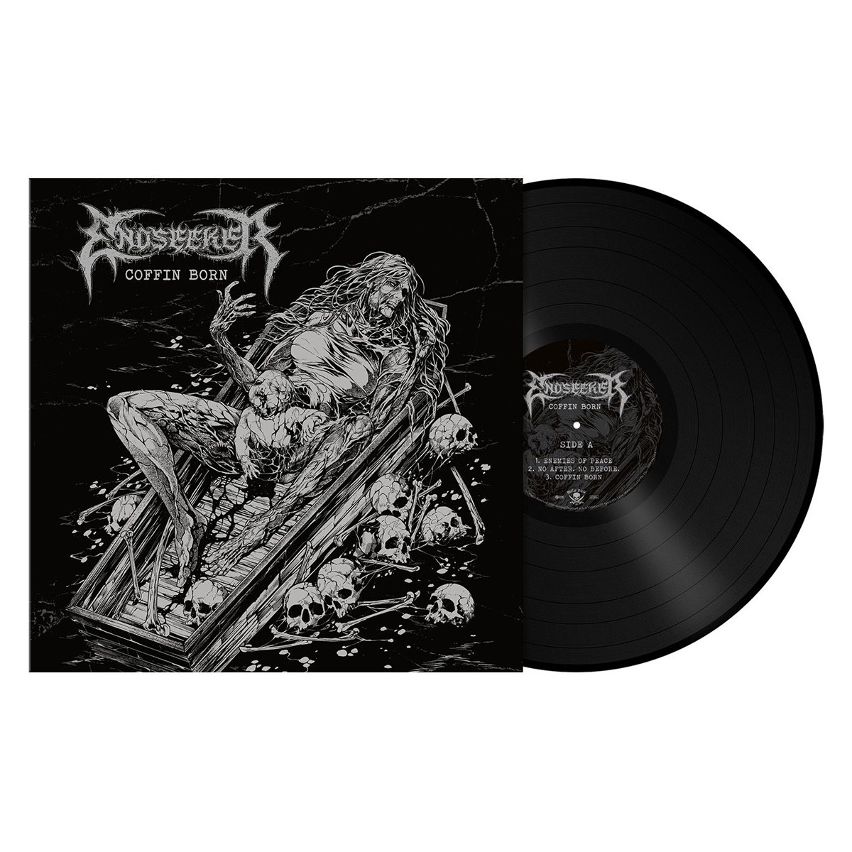 Endseeker 'Coffin Born' EP Black Vinyl