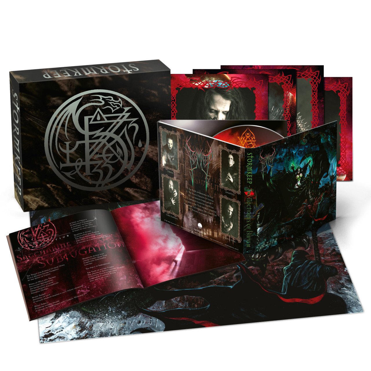 Stormkeep 'The Nocturnes Of Iswylm' CD Box Set
