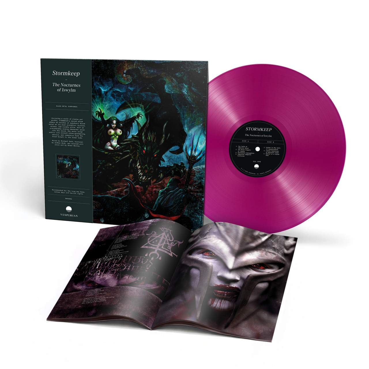 PRE-ORDER - Stormkeep 'The Nocturnes Of Iswylm' LP Violet Vinyl - RELEASE DATE 12th June 2026