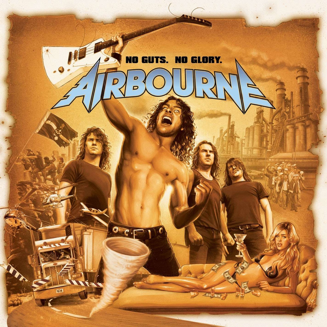 Airbourne 'No Guts, No Glory' CD