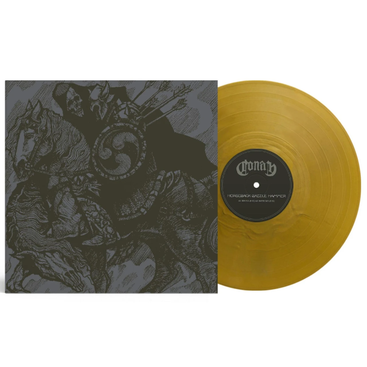 PRE-ORDER - Conan 'Horseback Battle Hammer' LP Gold Vinyl - RELEASE DATE June 26th 2026