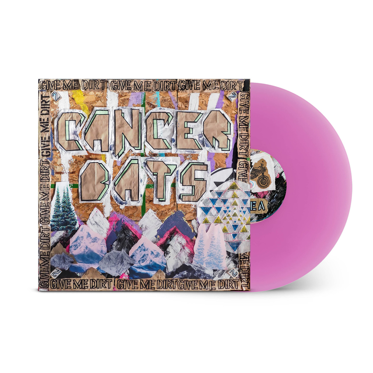 PRE-ORDER -  Cancer Bats 'Give Me Dirt' LP Transparent Pink Vinyl - RELEASE DATE 7th August 2026