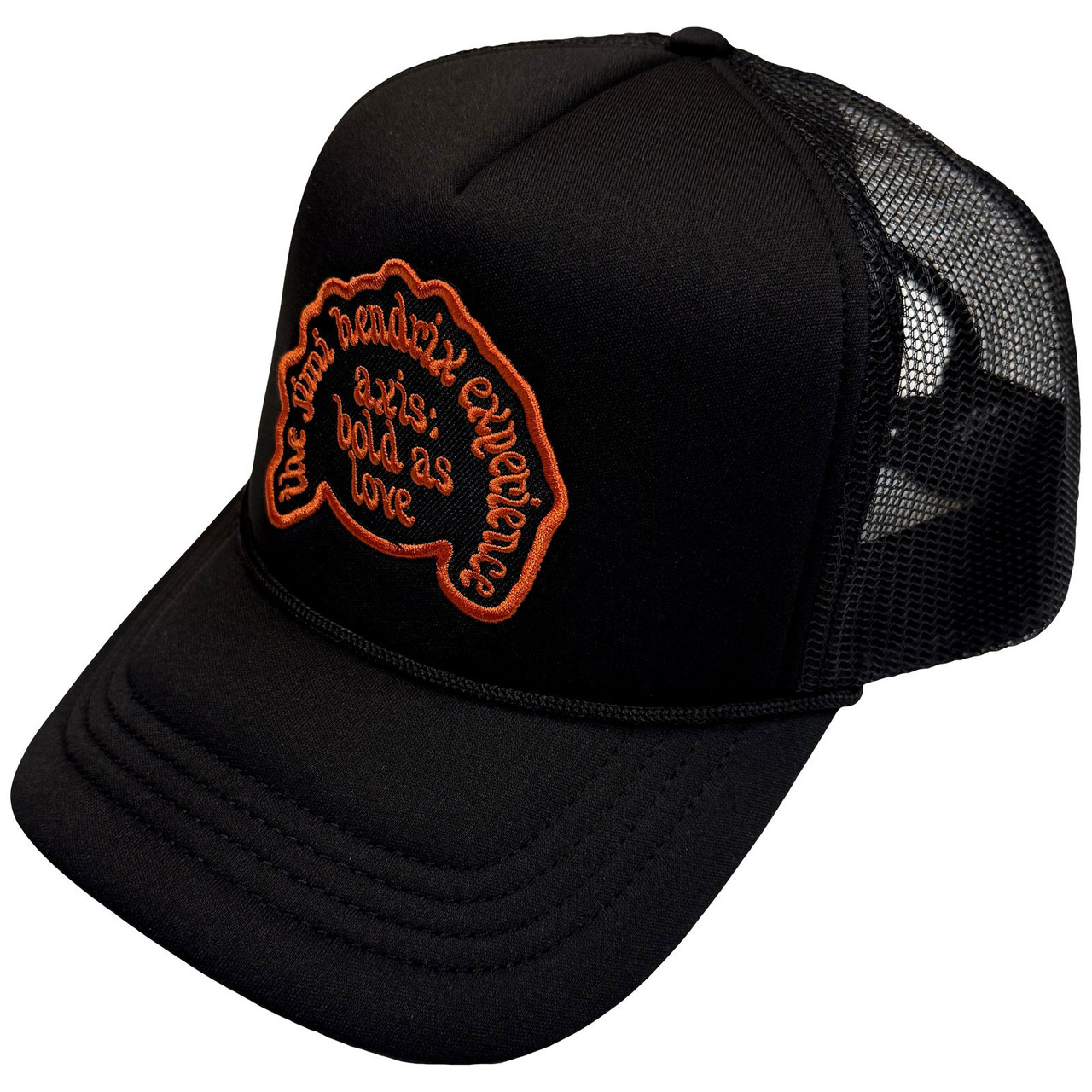 Jimi Hendrix 'Axis' (Black) Trucker Cap