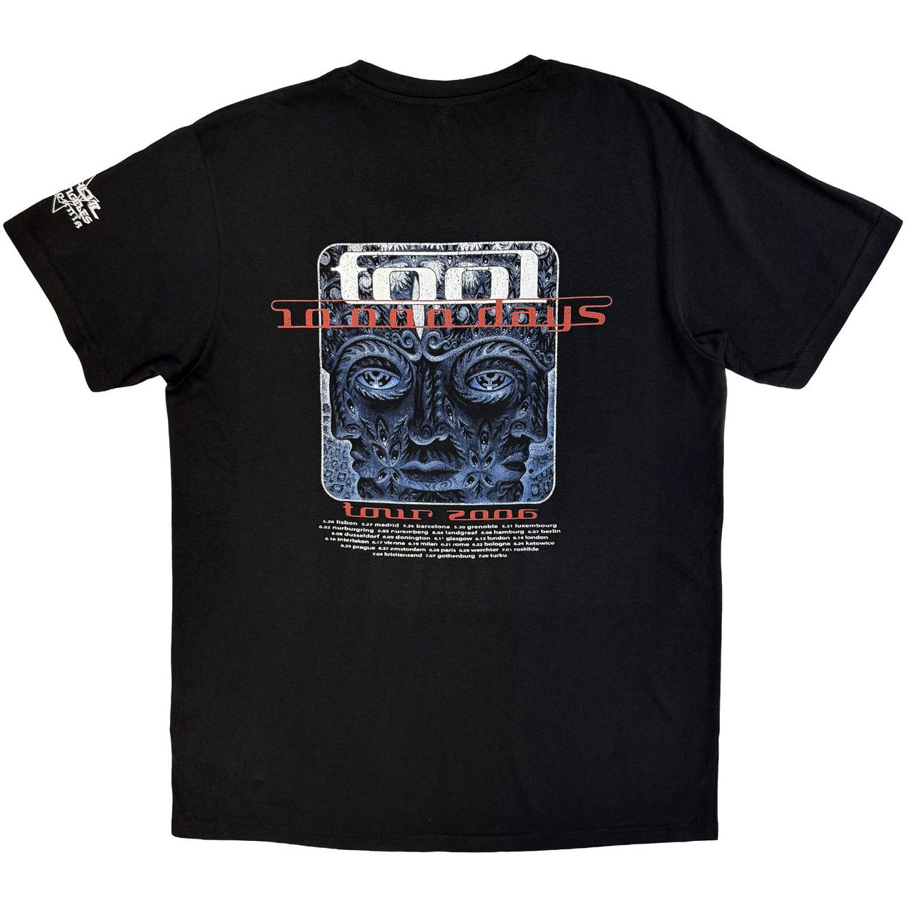 Tool '10,000 Days Tour '06' (Black) Carbon T-Shirt