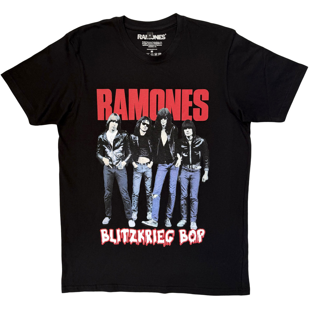 Ramones 'Blitz' (Black) Carbon T-Shirt