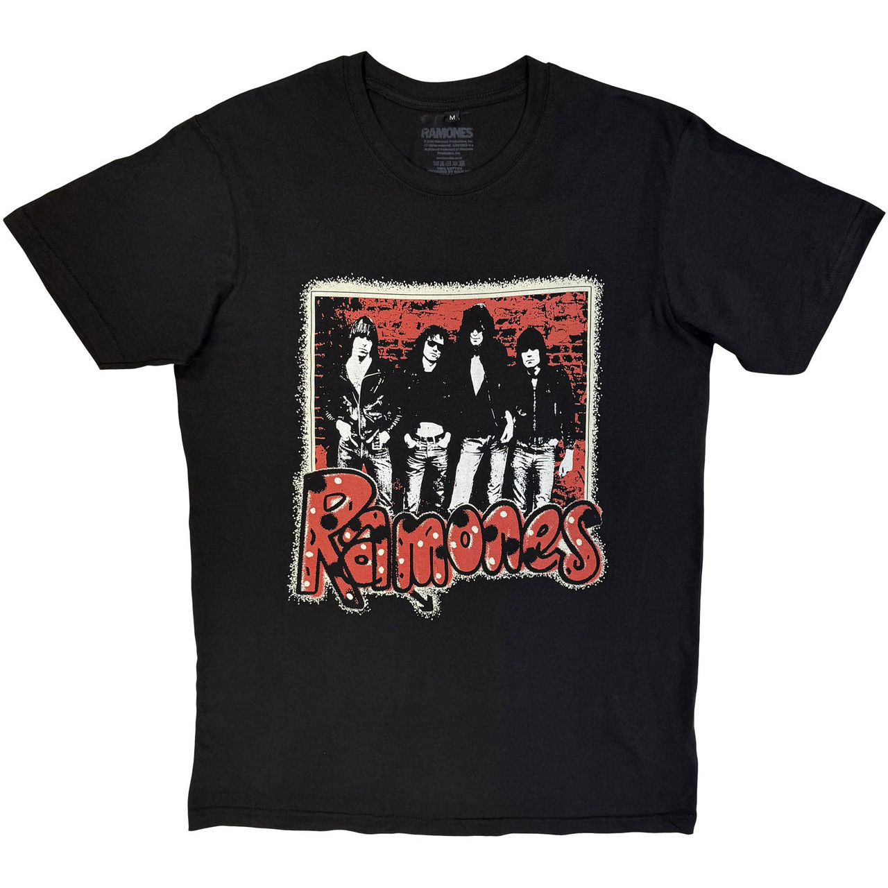 Ramones 'Graffiti' (Black) Carbon T-Shirt